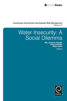 Hardcover Water Insecurity: A Social Dilemma Book