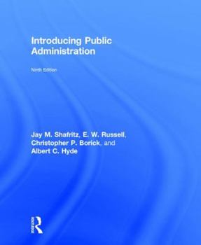 Hardcover Introducing Public Administration Book