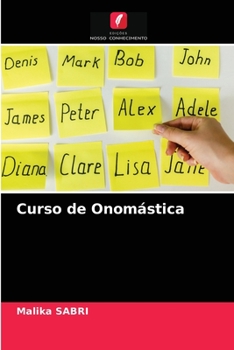 Paperback Curso de Onomástica [Portuguese] Book
