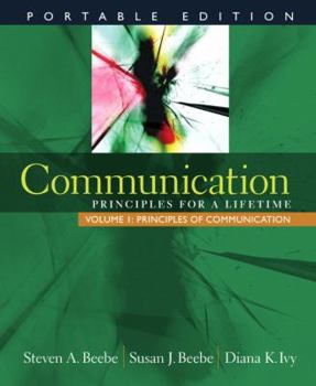 Paperback Communication, Volume 1: Principles for a Lifetime: Principles of Communication Book
