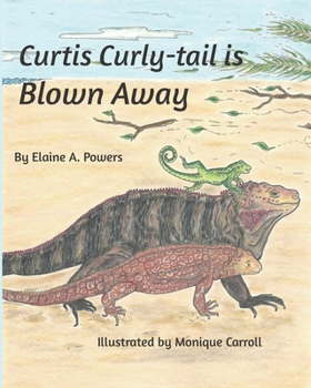 Paperback Curtis Curly-tail is Blown Away Book
