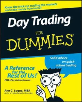 Paperback Day Trading for Dummies Book