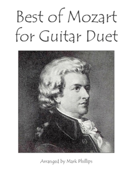 Paperback Best of Mozart for Guitar Duet Book