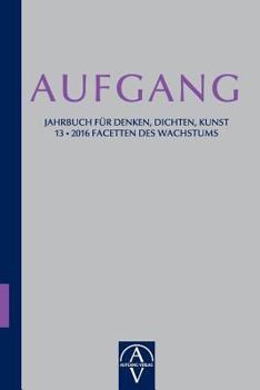 Paperback Aufgang. Jahrbuch für Denken, Dichten, Kunst [German] Book