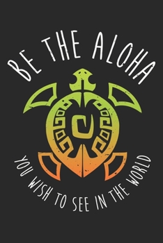 Paperback Hawaii Turtle Aloha: Unlined / Plain Hawaii Notebook / Journal Sketchbook Gift - Large ( 6 x 9 inches ) - 120 Pages -- Softcover Book