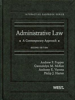 Hardcover Administrative Law: A Contemporary Approach [With Access Code] Book