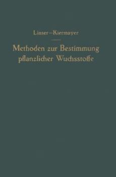 Paperback Methoden Zur Bestimmung Pflanzlicher Wuchsstoffe [German] Book