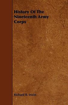 Paperback History of the Nineteenth Army Corps Book