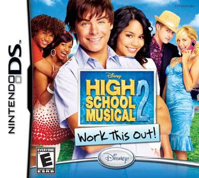 Game - Nintendo DS High School Musical 2 Work This Out Book