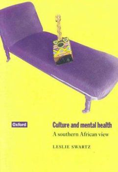 Paperback Culture and Mental Health: A Southern African View Book
