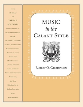 Paperback Music in the Galant Style Book