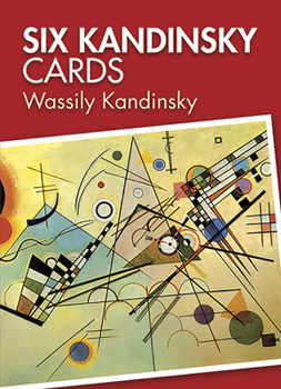 Paperback Six Kandinsky Cards Book