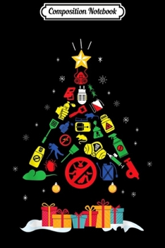 Composition Notebook: Exterminator Job Christmas Tree T Christmas Gift Journal/Notebook Blank Lined Ruled 6x9 100 Pages