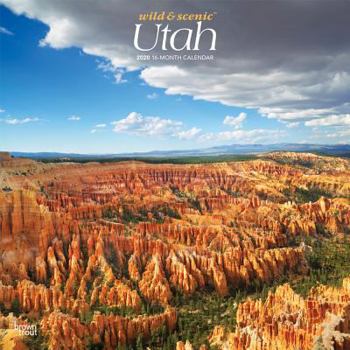 Calendar Utah Wild & Scenic 2020 Square Book