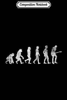 Paperback Composition Notebook: Guitar-Player Gifts Evolution Guitar Journal/Notebook Blank Lined Ruled 6x9 100 Pages Book