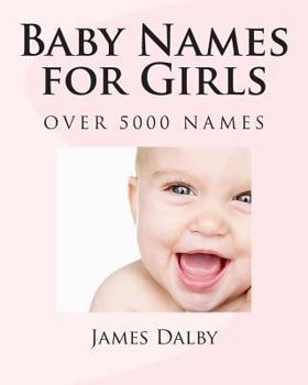 Paperback Baby Names for Girls Book