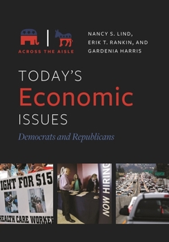 Hardcover Today's Economic Issues: Democrats and Republicans Book