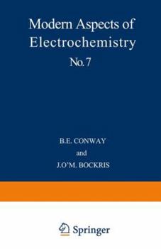 Paperback Modern Aspects of Electrochemistry No. 7 Book