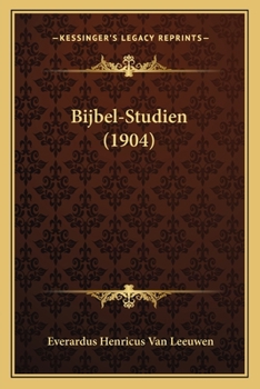 Paperback Bijbel-Studien (1904) [Dutch] Book