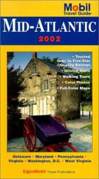 Paperback Mobil Travel Guide 2002: Mid-Atlantic Book