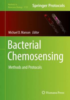 Hardcover Bacterial Chemosensing: Methods and Protocols Book