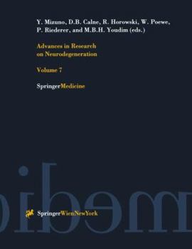 Hardcover Advances in Research on Neurodegeneration: Volume 7 Book