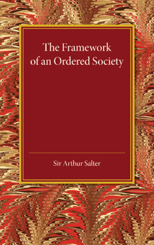 Paperback The Framework of an Ordered Society Book