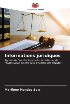 Paperback Informations juridiques [French] Book