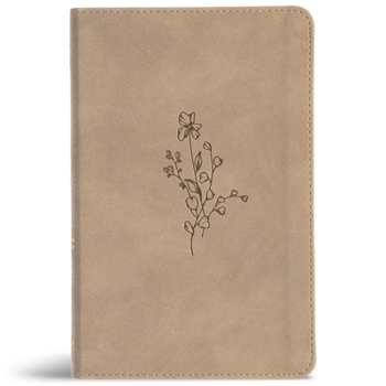 Imitation Leather CSB Personal Size Bible, Digital Study Edition, Earth Suedesoft Leathertouch Book