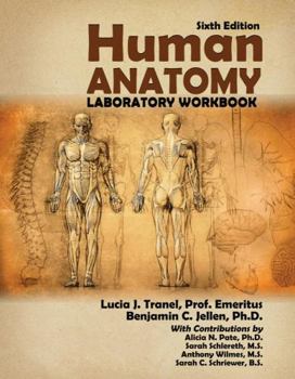 Misc. Supplies Human Anatomy Laboratory Workbook Book