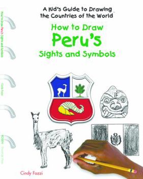 Library Binding How to Draw Peru's Sights and Symbols Book