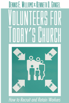 Paperback Volunteers for Today's Church Book