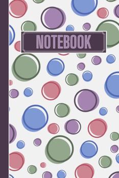 Paperback Colorful Multipurpose Dotted Notebook with Lined Pages. Great for Note-taking, Meal Planning or Journaling. 120 Pages. Great Gift for Writers or Students. (School, Home, or Office Use) Book