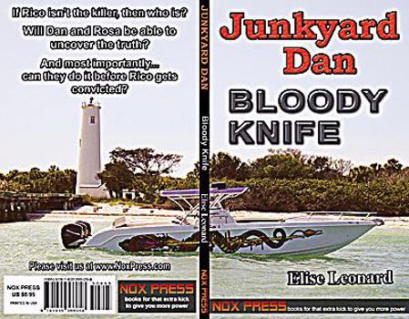 Paperback Bloody Knife - Book 12 of the Junkyard Dan series Book