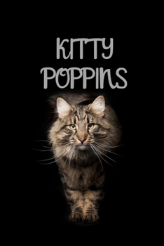 Kitty Poppins: Personalized Name Journal Notebook for Cat and Unicorn Lovers - (Wide Ruled Notebook, 100 Pages, 6x9 inches)