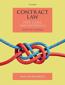 Paperback Contract Law Text Cases and Materials 11E Paperback Book