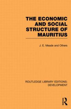 Paperback The Economic and Social Structure of Mauritius Book