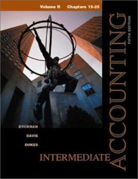 Hardcover Intermediate Accounting Volume II, Chapters 15-25 Book