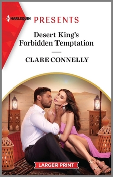 Mass Market Paperback Desert King's Forbidden Temptation [Large Print] Book