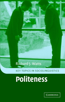 Hardcover Politeness Book