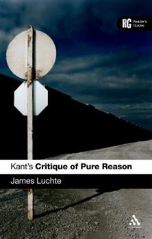 Paperback Kant's 'Critique of Pure Reason': A Reader's Guide Book