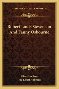 Paperback Robert Louis Stevenson And Fanny Osbourne Book