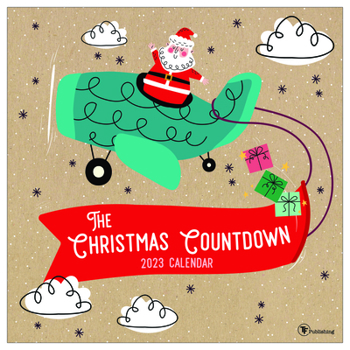 Calendar Cal 2023- Christmas Countdown Wall Calendar Book