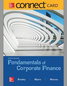 Misc. Connect Access Card for Fundamentals of Corporate Finance Book