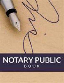 Paperback Notary Public Book