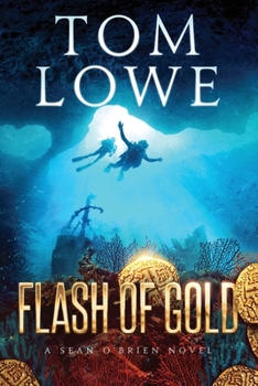 Paperback Flash of Gold: A Sean O'Brien Novel Book