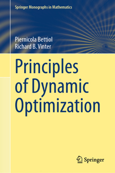 Hardcover Principles of Dynamic Optimization Book