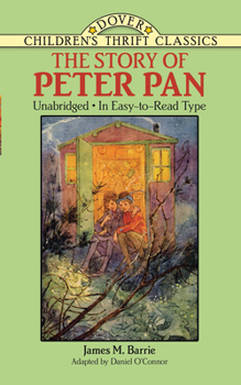 Paperback The Story of Peter Pan: Unabridged in Easy-To-Read Type Book