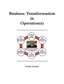 Paperback Business transformation in operation (s) Book