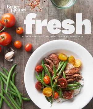 Hardcover Better Homes and Gardens Fresh Cookbook Book